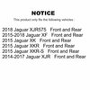 Kugel Front Rear Wheel Bearing Kit For Jaguar XF XJR XK XKR XJR575 XKR-S K70-101152